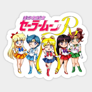 Chibi Team Sticker